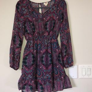 paisley dress